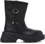 1017 ALYX 9SM Work leather boots Black - Thumbnail 1