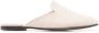 12 STOREEZ curved cut-out slip-on mules Neutrals - Thumbnail 1