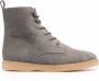 12 STOREEZ shearling-lined ankle boots Grey - Thumbnail 1