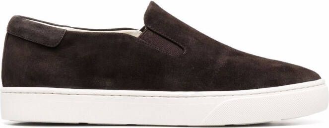 12 STOREEZ slip-on sneakers Brown