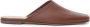 12 STOREEZ square-toe leather slippers Brown - Thumbnail 1