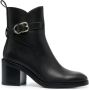 3.1 Phillip Lim 70mm buckled leather boots Black - Thumbnail 1