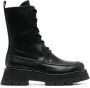 3.1 Phillip Lim Kate lace-up combat boots Black - Thumbnail 1