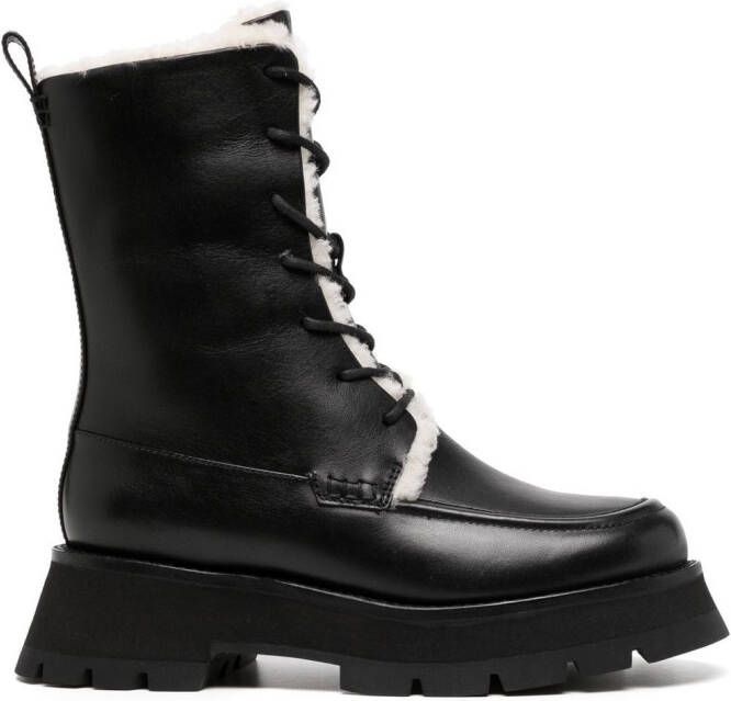 3.1 Phillip Lim lace-up boots Black