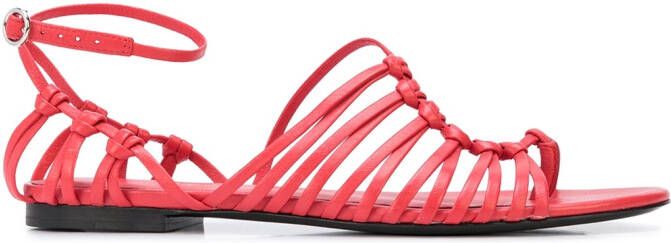 3.1 Phillip Lim Lily flat sandals Red