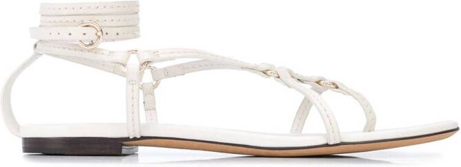 3.1 Phillip Lim Louise strappy sandals White