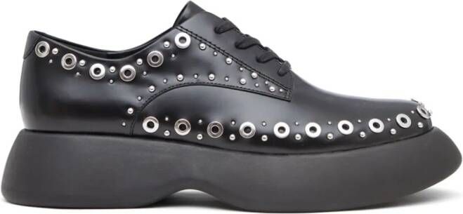 3.1 Phillip Lim Mercer leather derby shoes Black
