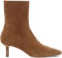 3.1 Phillip Lim Nell 65mm suede boots Brown - Thumbnail 1