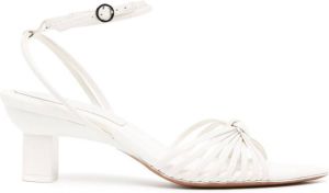 3.1 Phillip Lim Verona 60mm leather sandals White