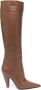 3juin 105mm leather knee-length boots Brown - Thumbnail 1