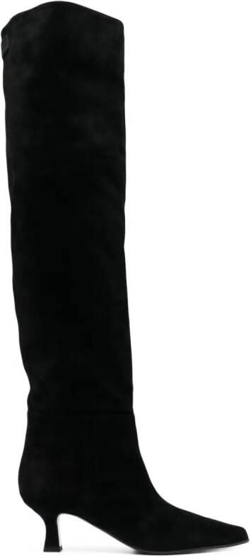 3juin 50mm knee-length leather boots Black
