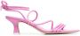 3juin 60mm ankle tie-fastening sandals Pink - Thumbnail 1