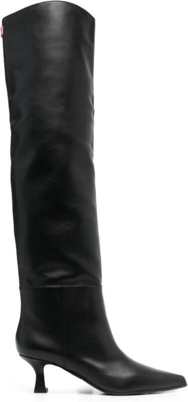 3juin 70mm knee-length high boots Black