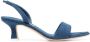 3juin 70mm leather slingback sandals Blue - Thumbnail 1