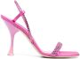 3juin Eloise crystal-embellishment sandals Pink - Thumbnail 1