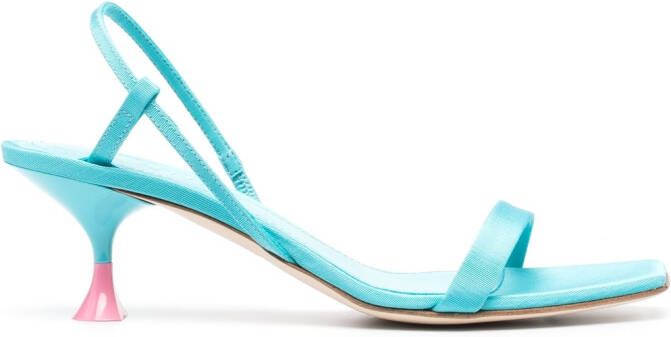 3juin Kimi Cannette open-toe sandals Blue