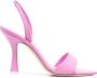 3juin Lily 100mm leather sandals Pink - Thumbnail 1