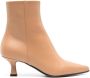 3juin Linzi Oxford 55mm leather ankle boots Neutrals - Thumbnail 1