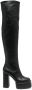 3juin Maica 140mm over-the-knee boots Black - Thumbnail 1