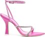 3juin Syria 100mm crystal-embellished sandals Pink - Thumbnail 1