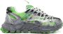 44 LABEL GROUP Symbiont 2 chunky sneakers Green - Thumbnail 1