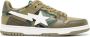 A BATHING APE BAPE Sk8 Sta #2 lace-up sneakers Green - Thumbnail 1