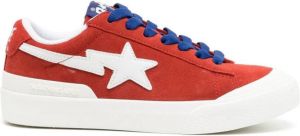 A BATHING APE Bape Sta low-top sneakers Red