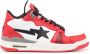 A BATHING APE Clutch STA #1 leather sneakers Red - Thumbnail 1