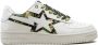 A BATHING APE Icon Abc Camo "Green" sneakers White - Thumbnail 1