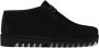 A BATHING APE lace-up leather sneakers Black - Thumbnail 1