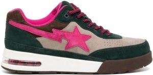 A BATHING APE Road Sta #1 leather sneakers Multicolour