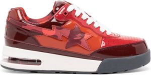A BATHING APE Sta low-top sneakers Red