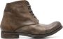 A Diciannoveventitre round-toe leather boots Brown - Thumbnail 1