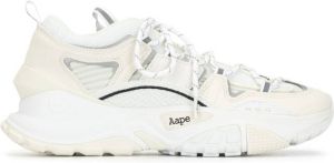AAPE BY *A BATHING APE logo-printed chunky sneakers White