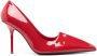 Acne Studios 100mm patent leather pumps Red - Thumbnail 1