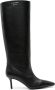 Acne Studios 80mm leather knee boots Black - Thumbnail 1