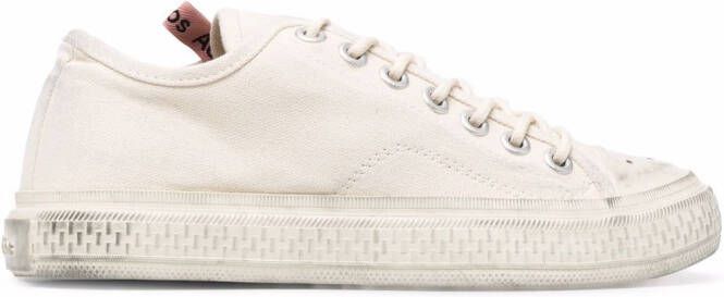 Acne Studios lace-up low-top sneakers Neutrals