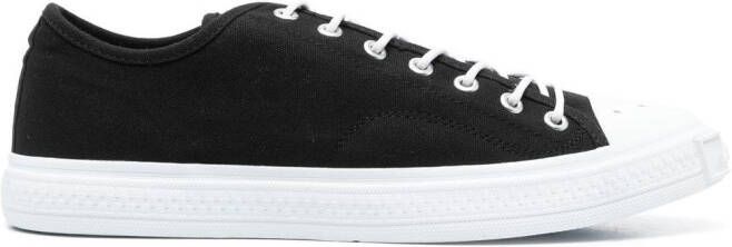 Acne Studios low-top lace-up sneakers Black