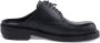 Ader Error Curve leather Derby shoes Black - Thumbnail 1