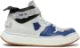 Ader Error panelled touch-strap high-top sneakers Blue - Thumbnail 1