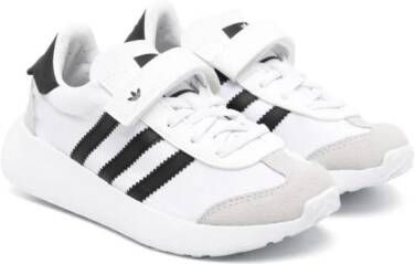 Adidas 3-Stripes touch-strap sneakers White