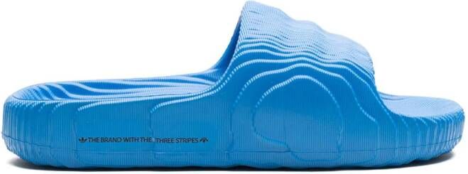 Adidas Adilette 22 "Bright Blue" slides