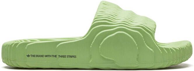 Adidas Adilette 22 "Magic Lime" slides Green