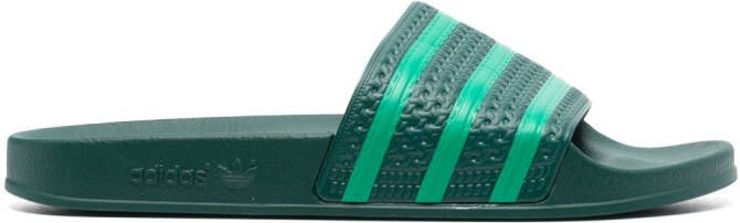 adidas Adilette flat slides Green