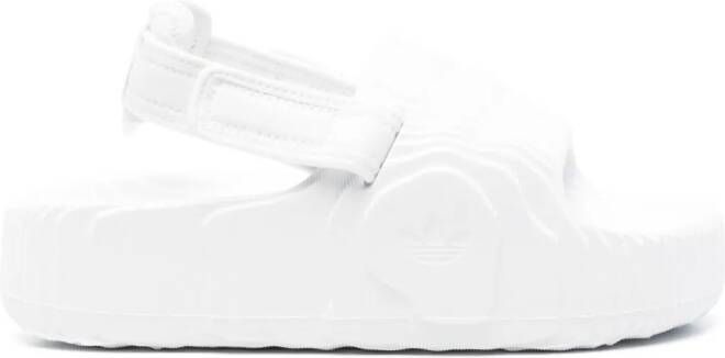 Adidas Adilette trefoil-logo slides White