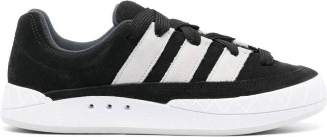 adidas Adimatic embroidered-logo sneakers Black