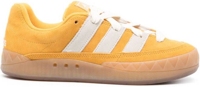 Adidas Adimatic leather sneakers Yellow