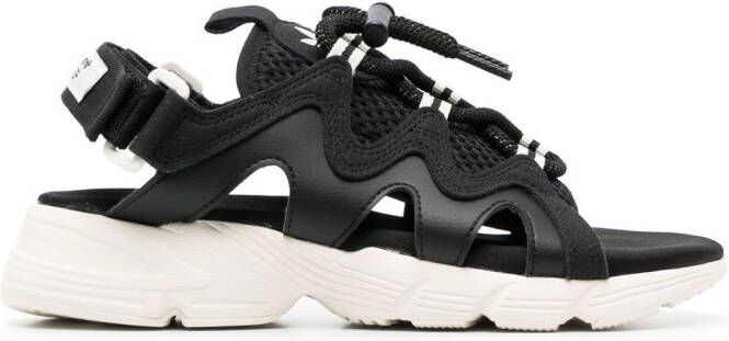 Adidas AdiFom Q "Black Carbon" sneakers - Picture 10