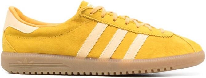 Adidas Bermuda lace-up suede sneakers Yellow