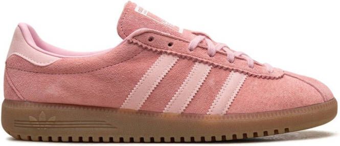 Adidas Bermuda low-top leather sneakers Pink